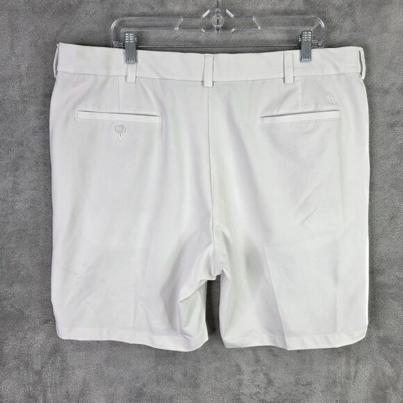 Mens Walter Hagan White Golf Chino Shorts Polyester Stretch 9" Inseam Size 40 - Picture 6 of 10